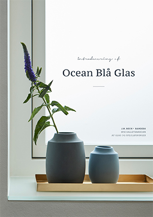 Ocean Blå Glas